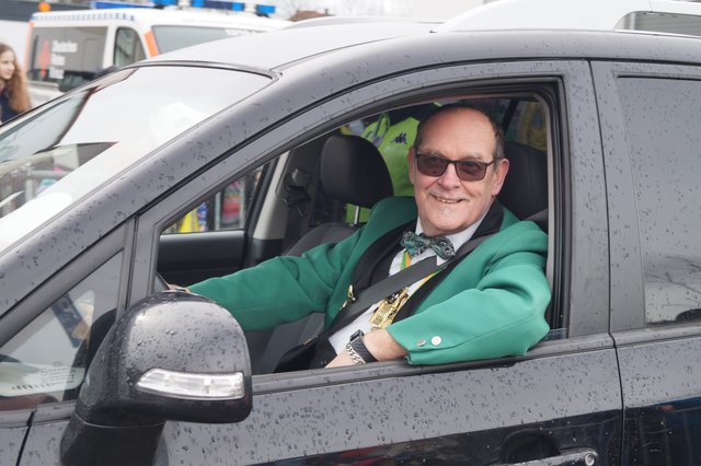 Hartmut Schäffner, der Leiter des Umzugskomitees der "Ramsteiner Bruchkatzen" | Foto: Walter