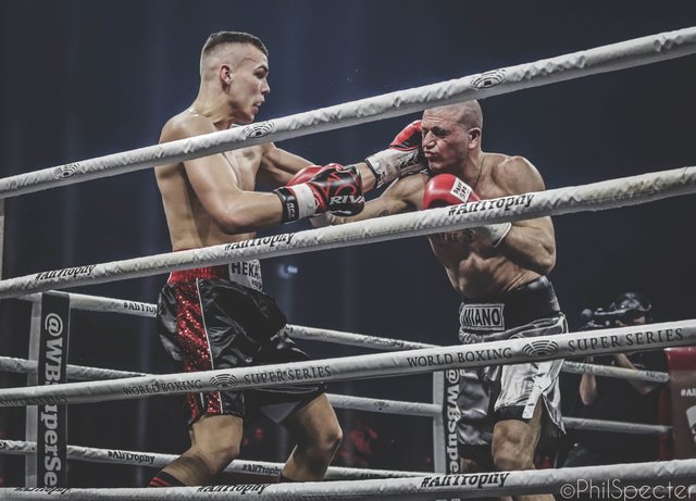Großes Talent im Supermittelgewicht: Leon Bauer aus Hatzenbühl. | Foto: Phil Specter