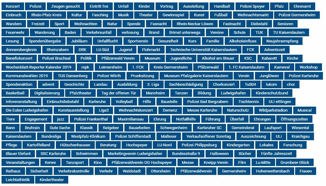 Um die eigenen Beiträge gut auffindbar zu machen und diese unter bestimmten Themen zu bündeln, muss man am Ende der Beitragserstellung mindestens zwei 20 Themen vergeben.