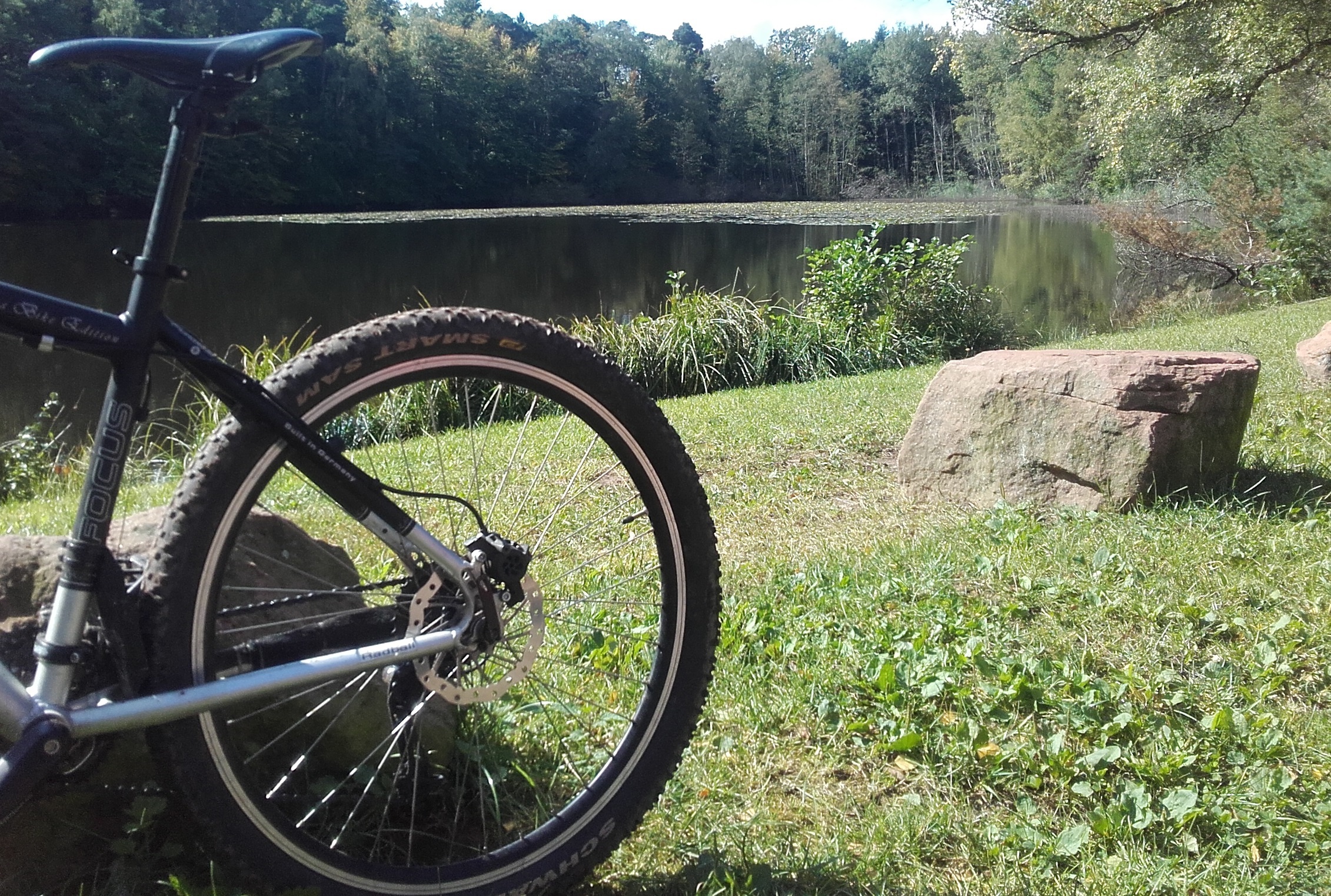 Archivbild einer RVB-Mountainbike-Tour aus dem Jahre 2017