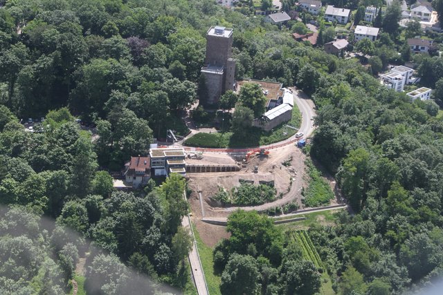 Baustelle am Turmberg | Foto: Helfer