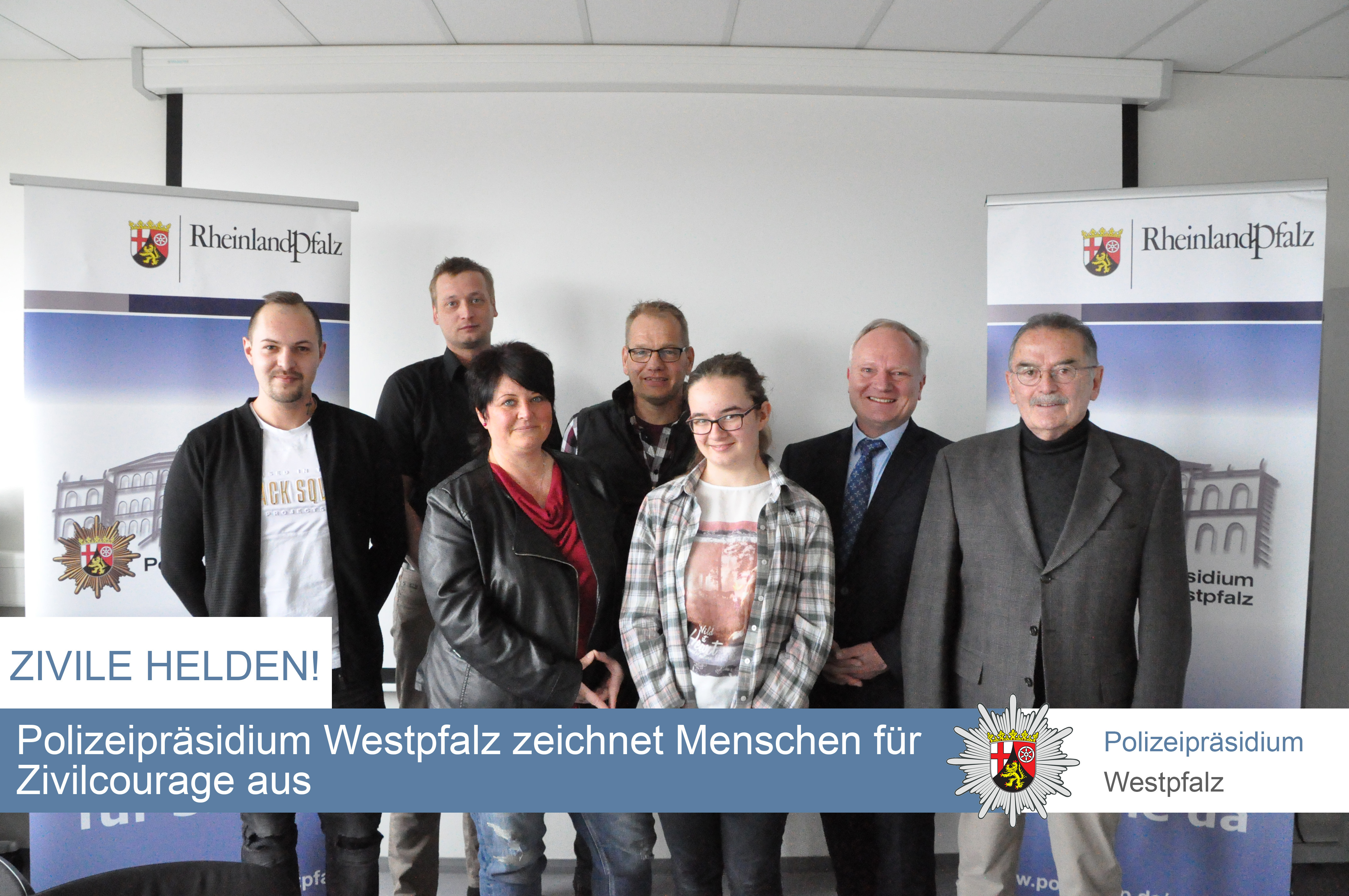 "Zivile Helden" wurden im Rahmen einer Feierstunde geehrt