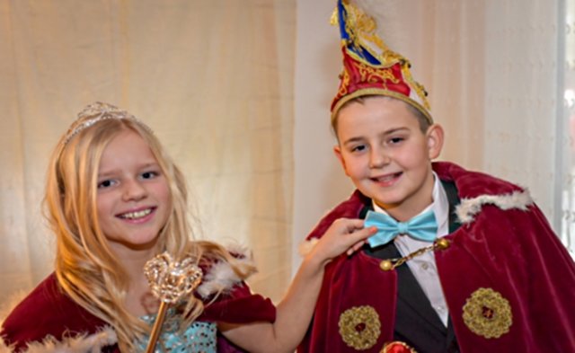 Das Kinderprinzepaar aus Bad Bergzabern - Lia I. (Burkard) und Tim II. (Haag). | Foto: PS