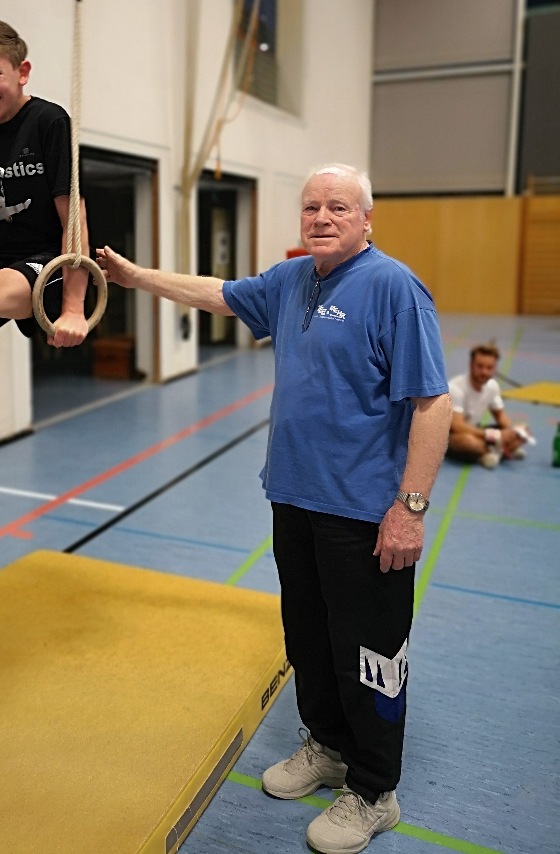 Kurt Pfirrmann in Aktion. Foto: ps
