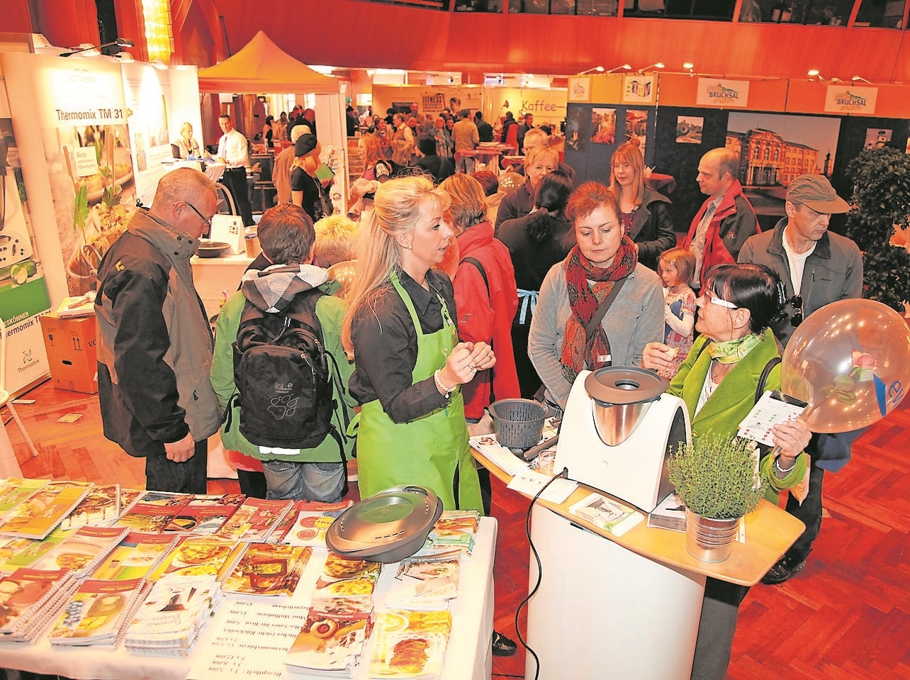 Am Wochenende ist Gewerbeschau im Bruchsaler Bürgerzentrum.