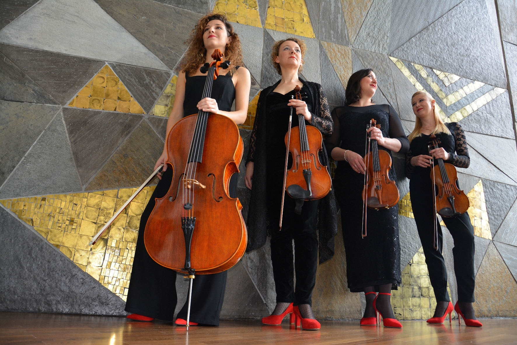 Am Sonntag in der St. Medardus Kirche zu hören: Chiarina-Quartett.