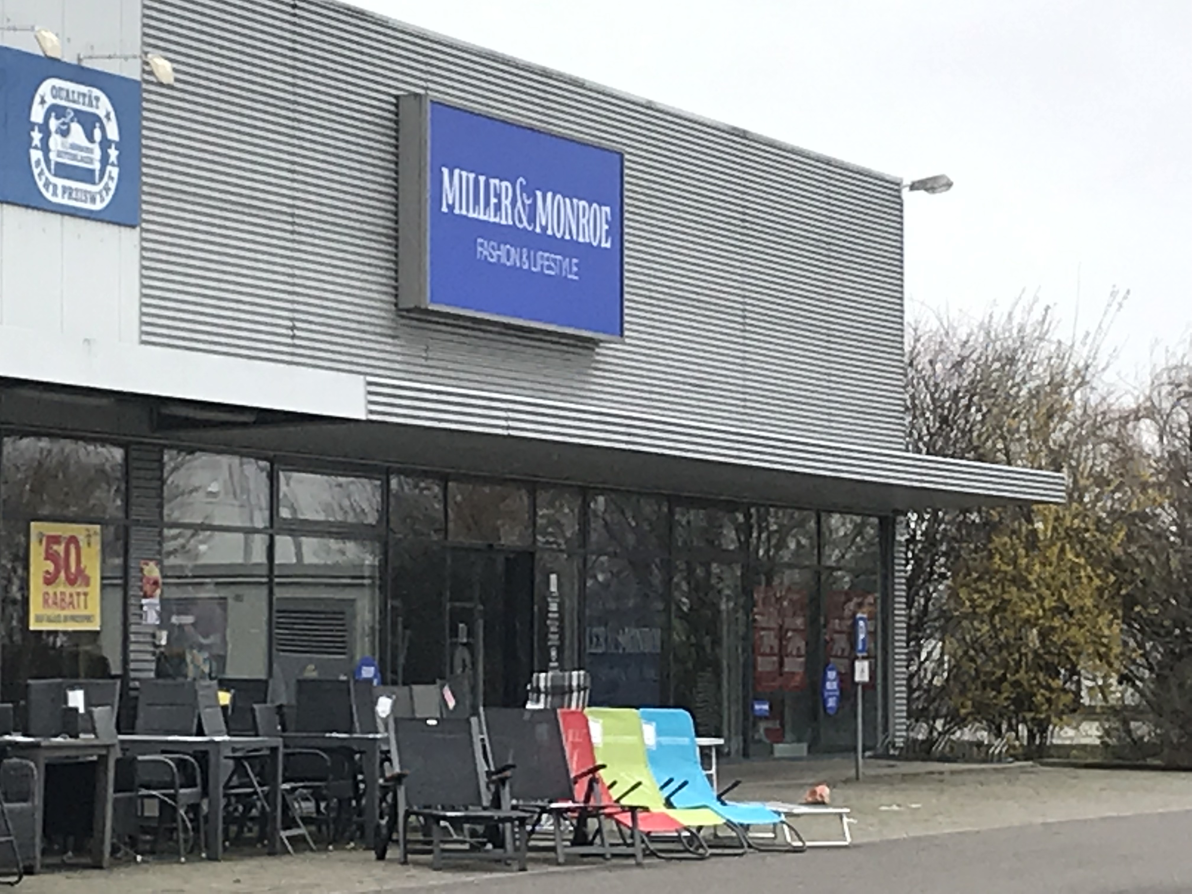 Erst seit April 2018 gibt es Miller & Monroe in Germersheim (Mainzer Straße).