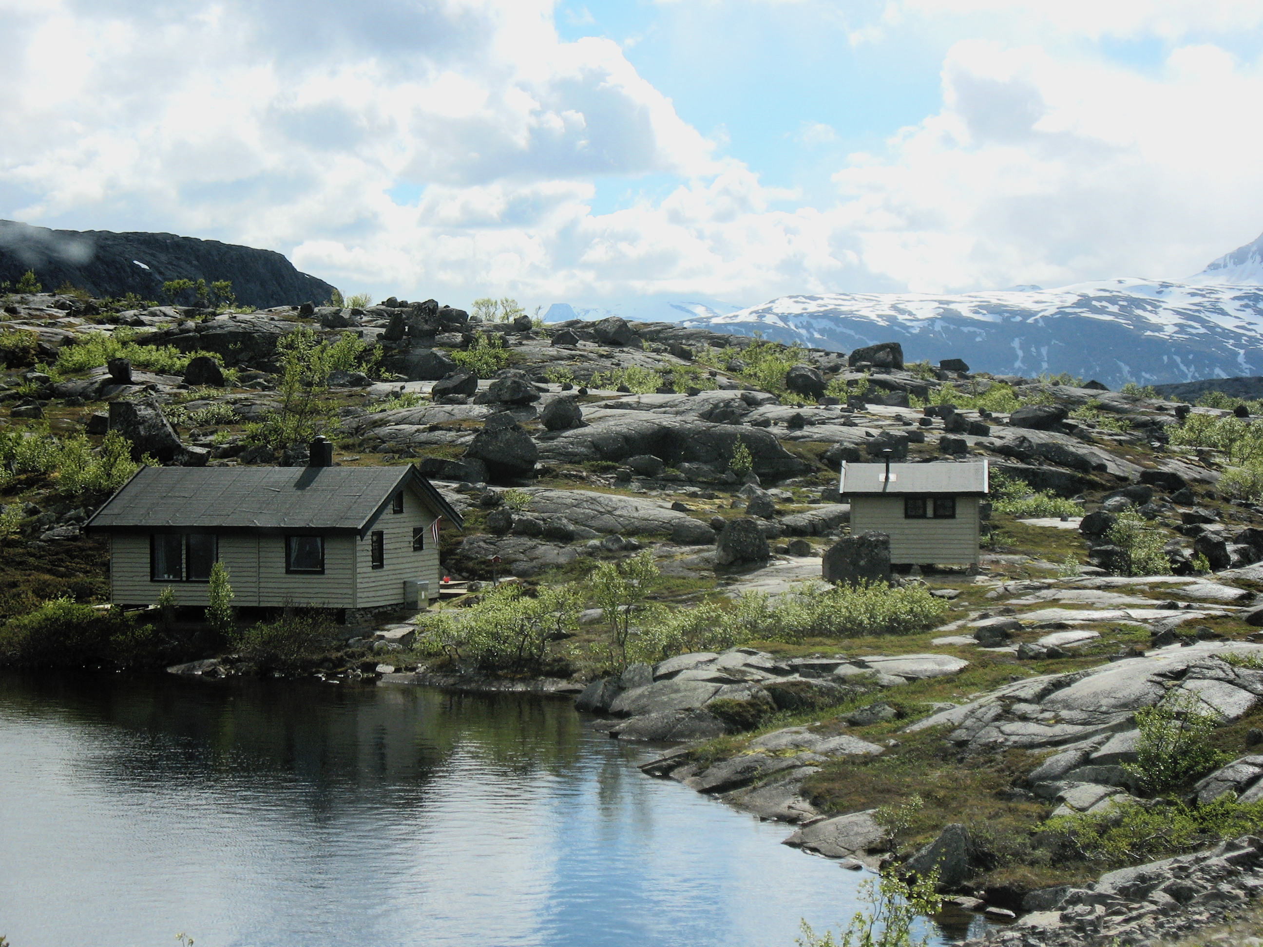 Tolle Bilder - hier aus Lappland - zeigt das Ehepaar Gilbert am Freitag.