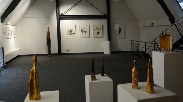 Kunstausstellung LINIE ALS KÖRPER | Foto: A. Abt