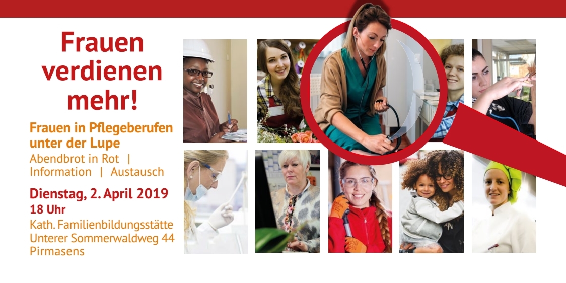 Zum Equal Pay Day am 2. April nimmt der Arbeitskreis Frauen in Pflegeberufen unter die Lupe. Foto: ps
