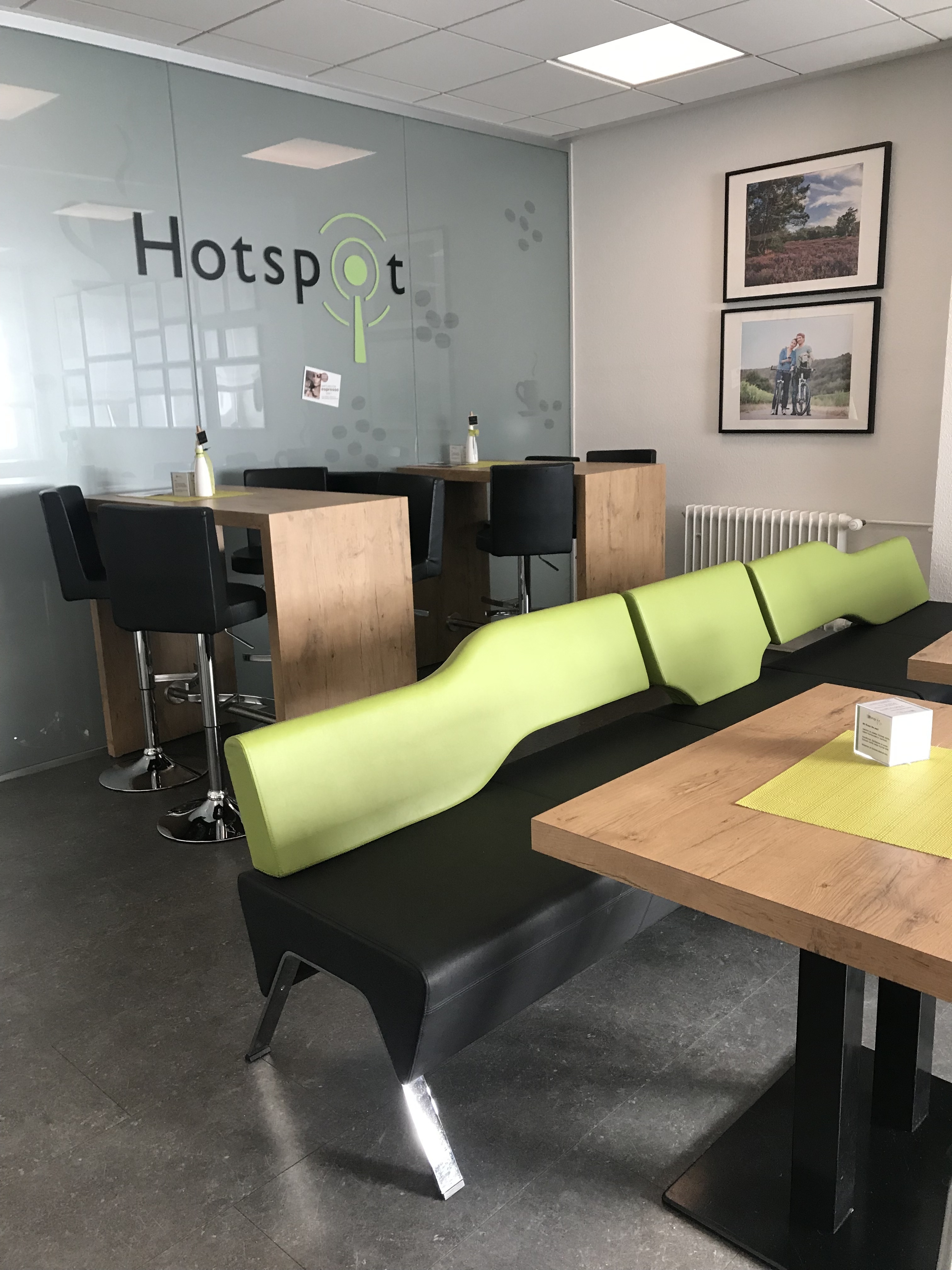 Hotspot in der Zentrale Ludwigshafen