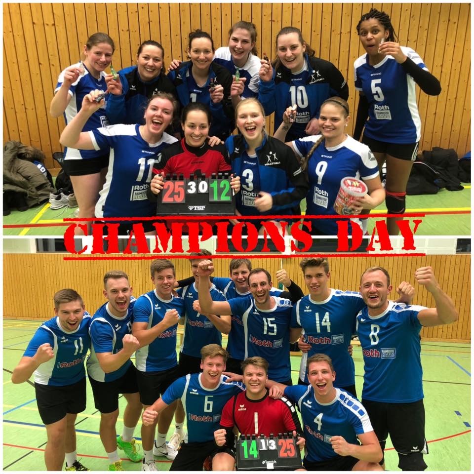 Beide Teams sind top motiviert und wollen am Ende jubeln. (Foto: Alexander Zinser)