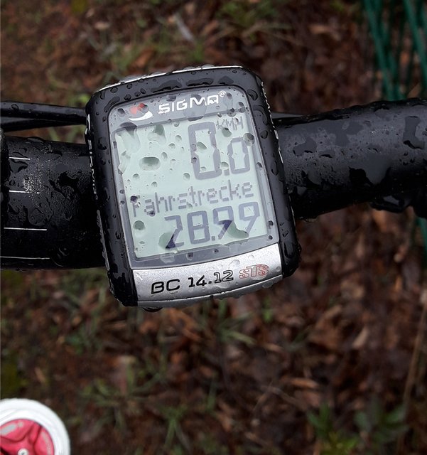 Nicht nur die Räder waren am Ende der Tour komplett nass | Foto: |szip