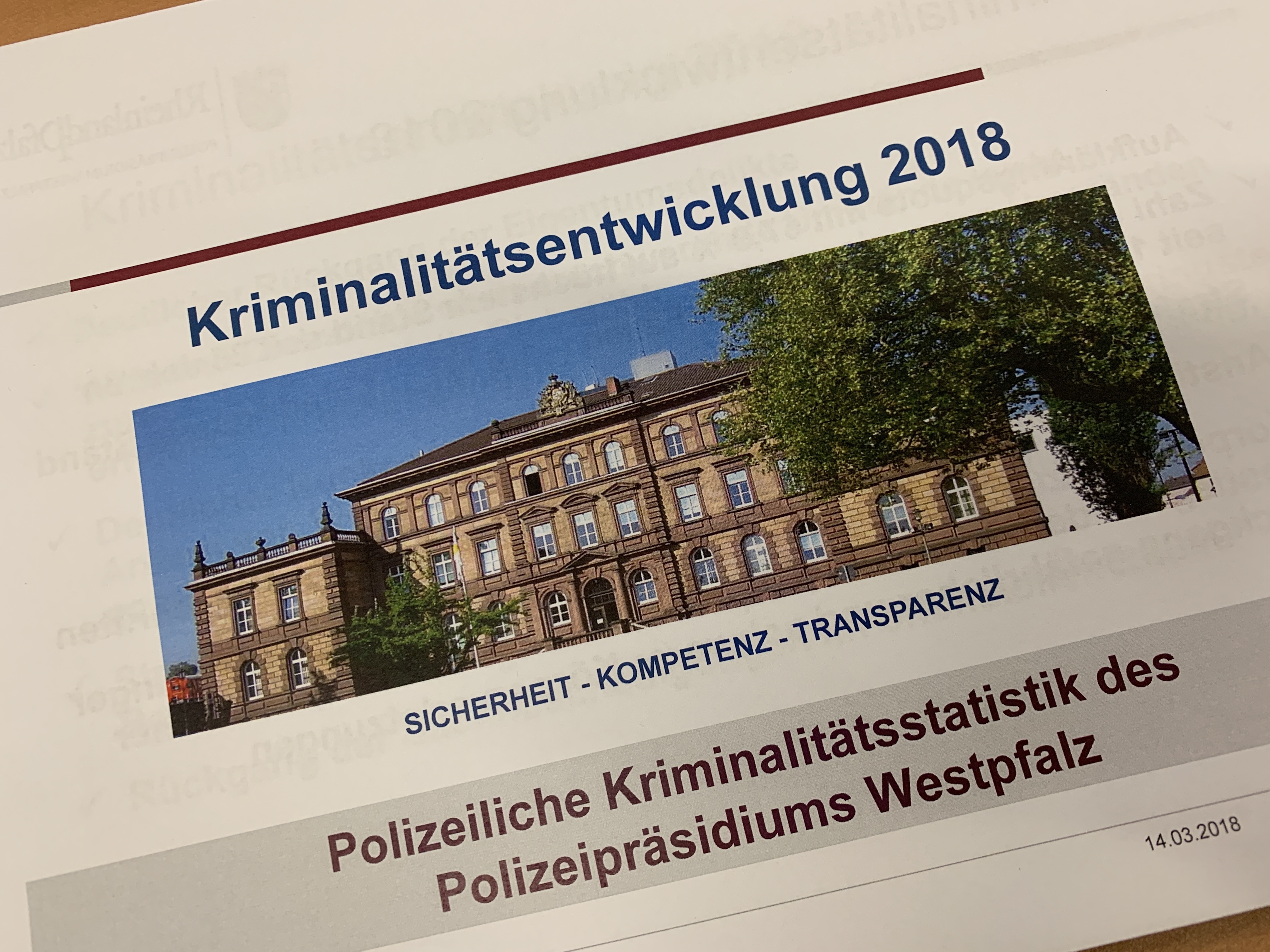 Kriminalstatistik 2018