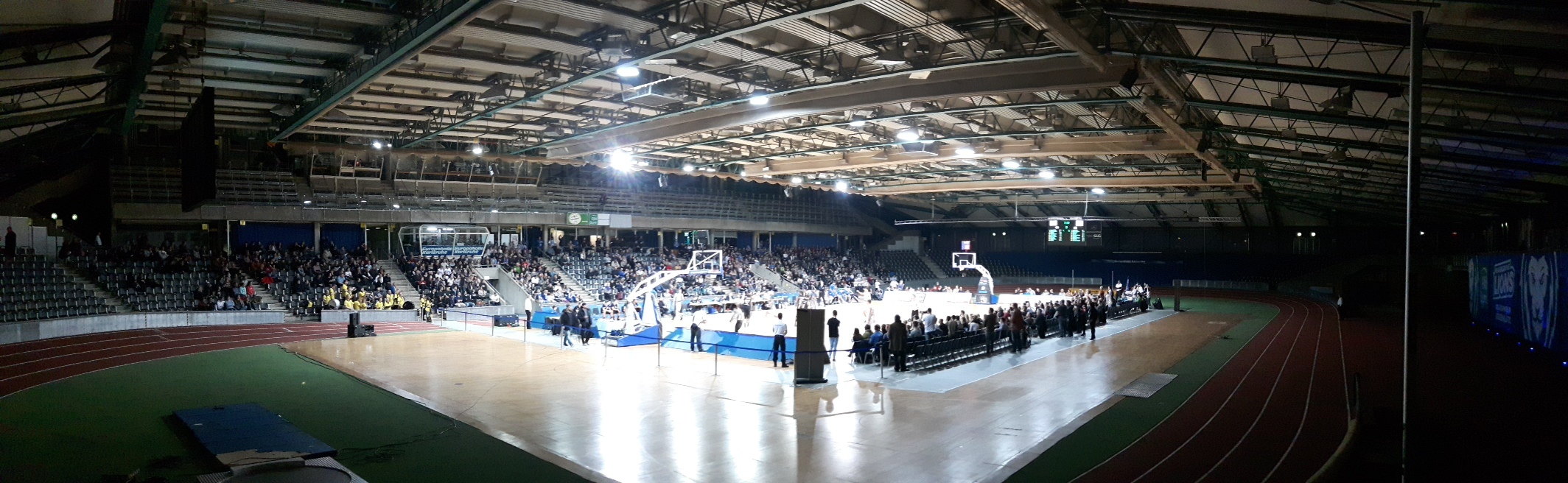 Blick in die Europahalle. Foto: jow/archiv