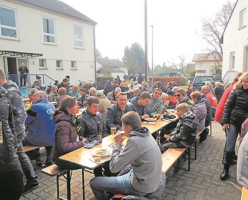 In Scheibenhardt gab es beispielsweise beim Hungermarsch 2015 Eintopf.