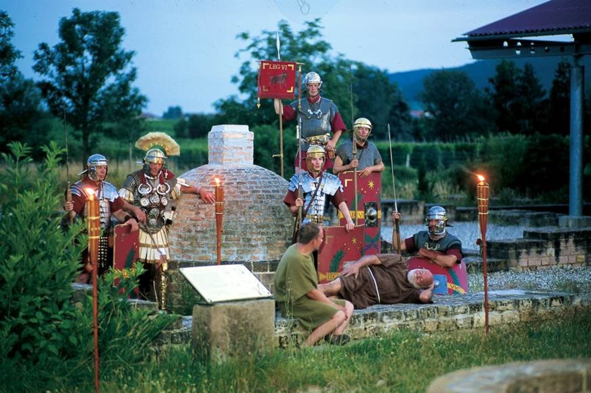 Führung an der „villa rustica“ in Wachenheim: Einblicke in das Leben ...