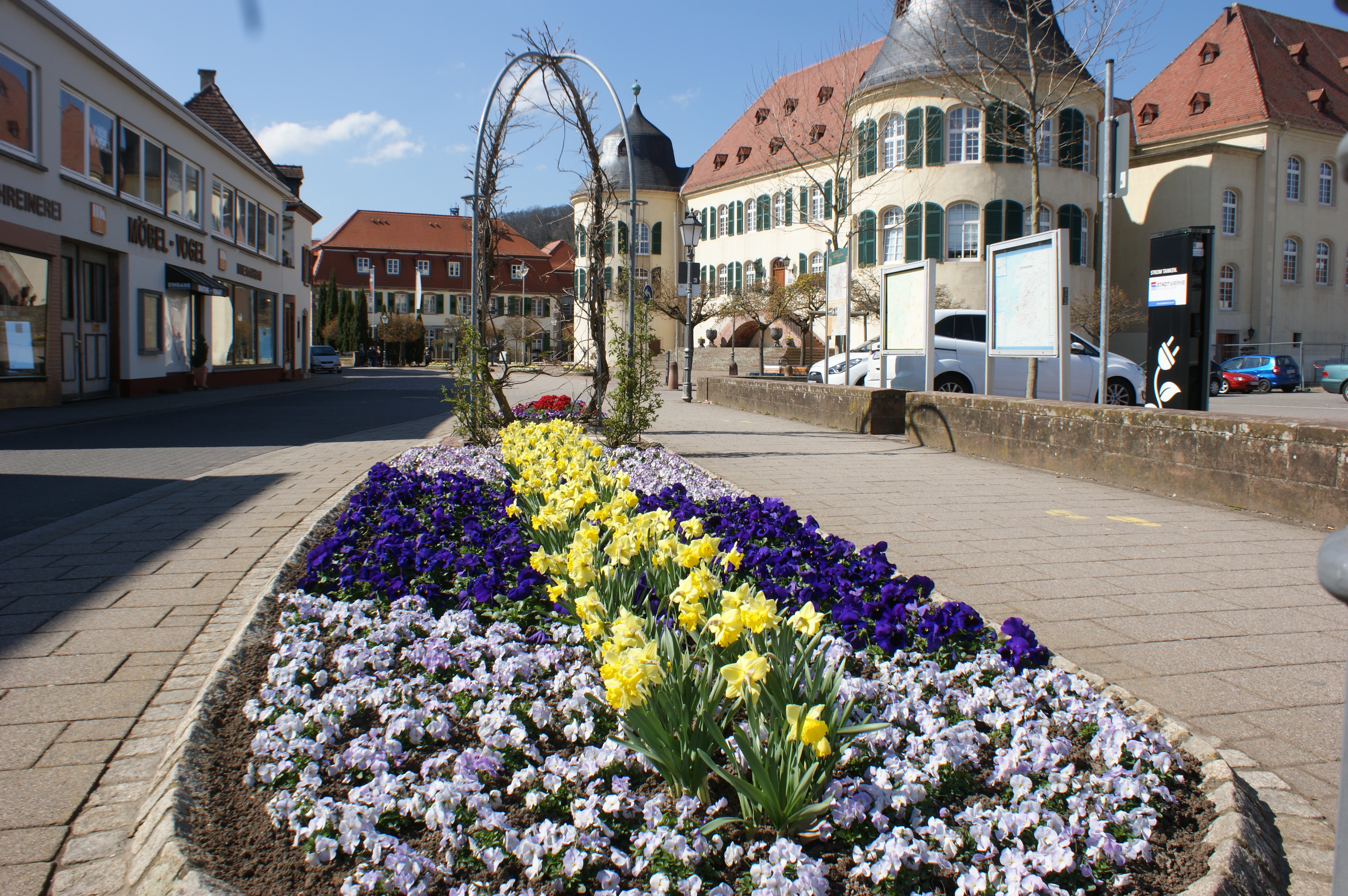 Der Frühling hält in diesen Tagen Einzug in Bad Bergzabern.