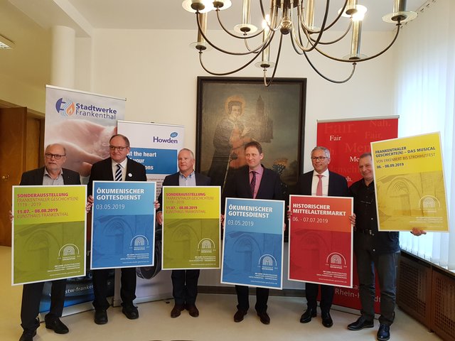 Ob Sparkasse Rhein-Haardt, die Stadtwerke Frankenthal, die Firma KSB, die Firma Howden und lokale Einzelhändler wie Juwelier Scholz - das Jubiläum wird durch die Sponsoren erst möglich. | Foto: Gisela Böhmer