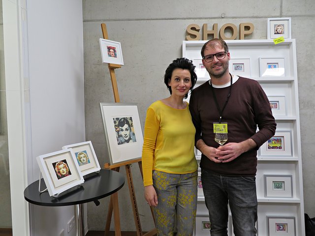 Im Medienhaus Inhaberin Nina Glanz und Stefan Hitscher | Foto: Brigitte Melder