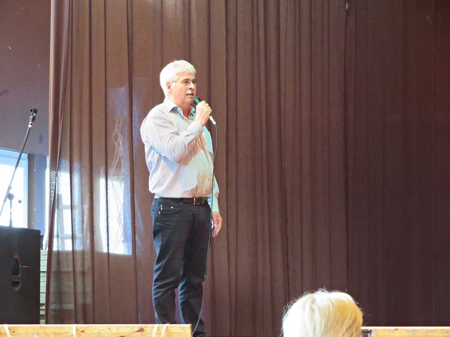 TSV-Vereinschef Hermann Gebhart | Foto: Brigitte Melder