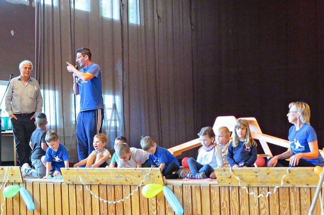 Warten auf den Einsatz - die Ballfüchse | Foto: Brigitte Melder