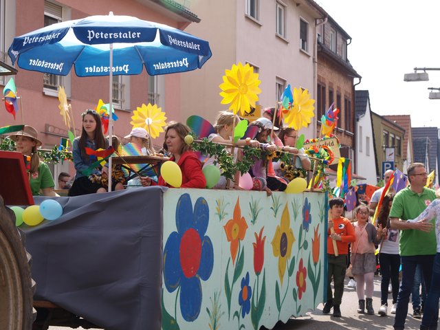 Wagen des TV Friedrichsfeld 1892 | Foto: Kristin Hätterich