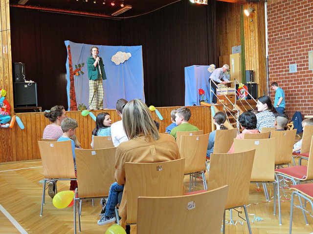 Hurra hurra, der Clown ist da | Foto: Brigitte Melder