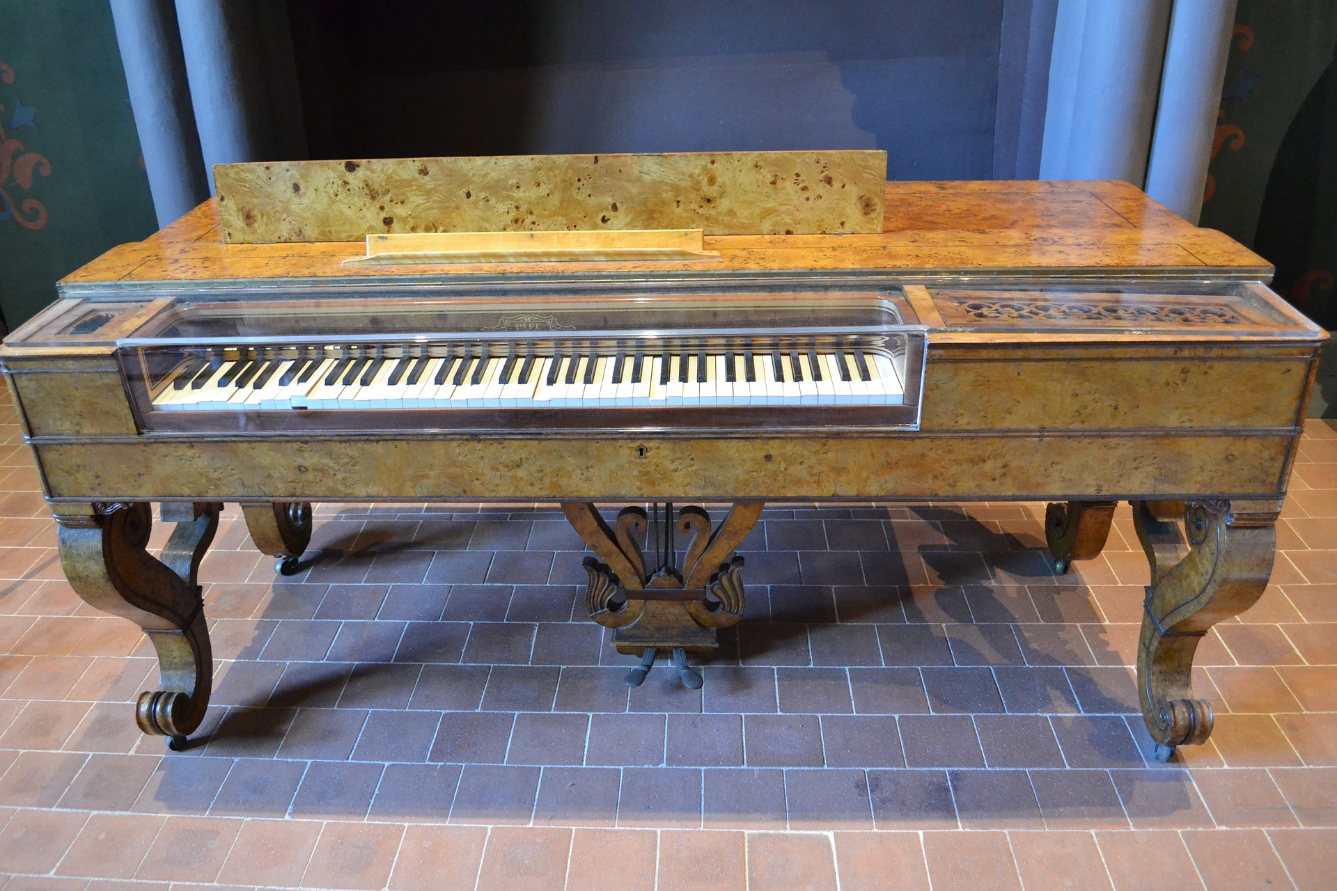 Das Cembalo ist ein Tasteninstrument, das nur noch selten zu hören ist.