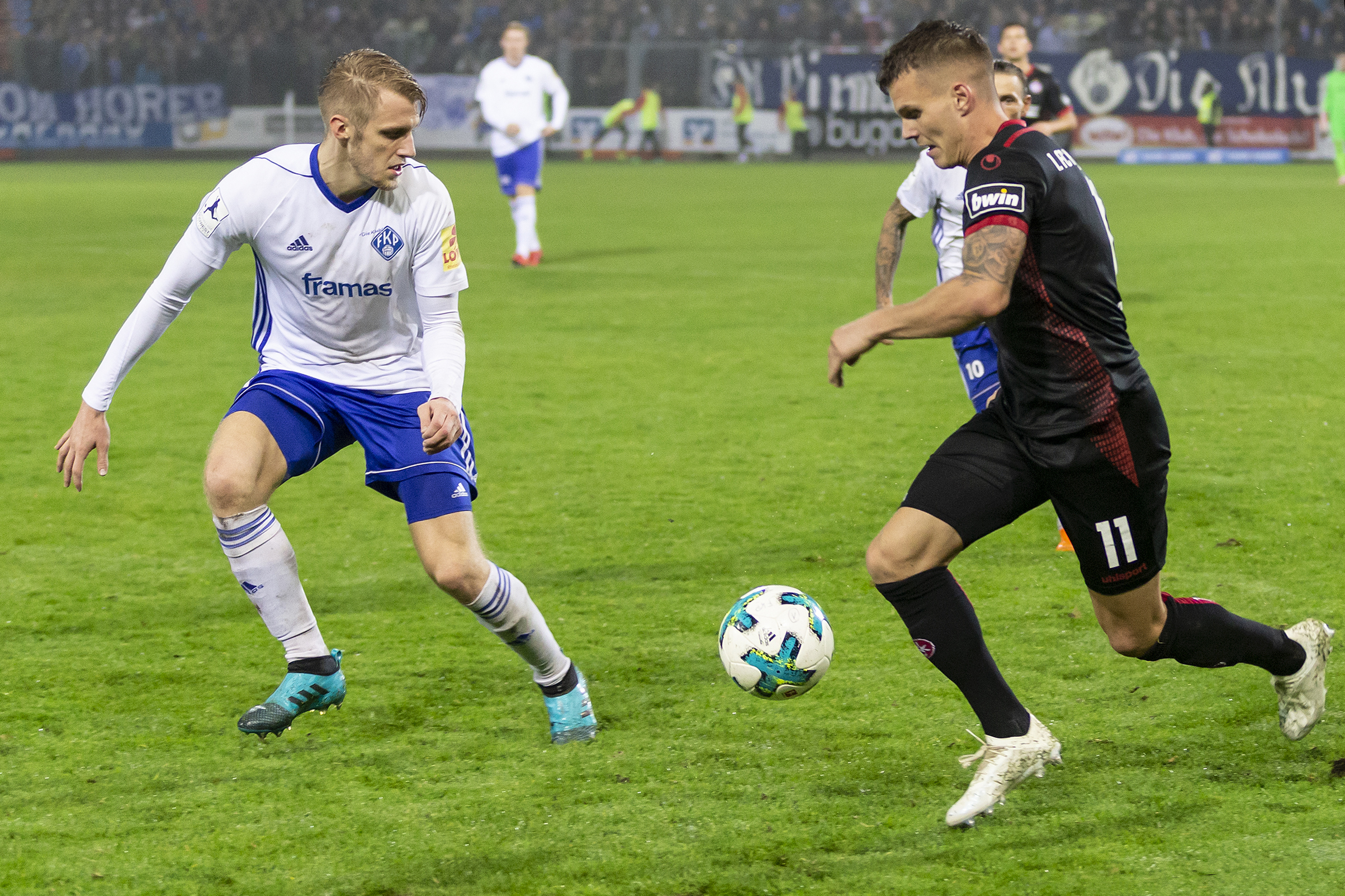 Florian Pick im Verbandspokalspiel gegen den FK Pirmasens