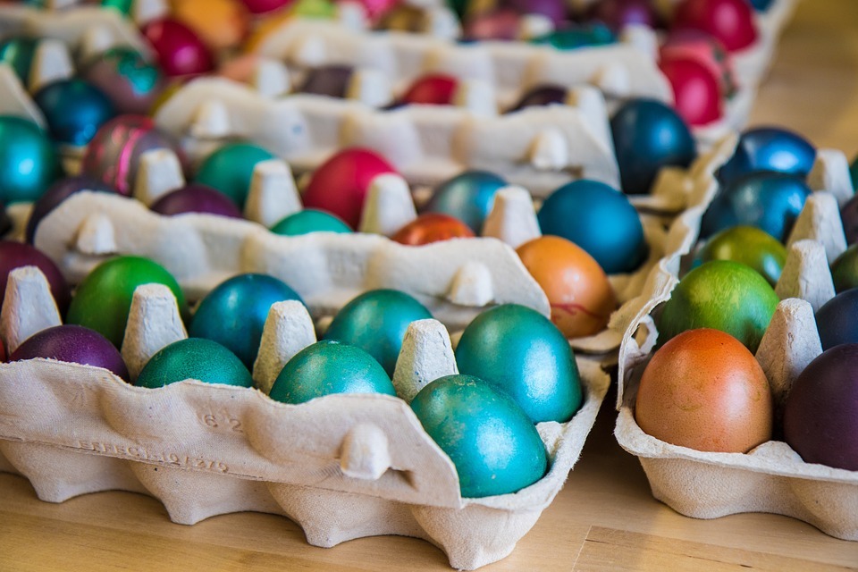Gute Schützen können sich viele Eier für das Osterfest verdienen