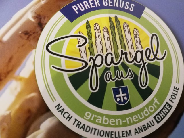 An diesem Gütesiegel ist der Spargel aus Graben-Neudorf zukünftig zu erkennen | Foto: Heike Schwitalla