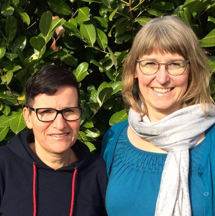 Engagiert für trauernde Kinder und Jugendliche: Christiane Rubner-Schmid (links), Birgit Rummer