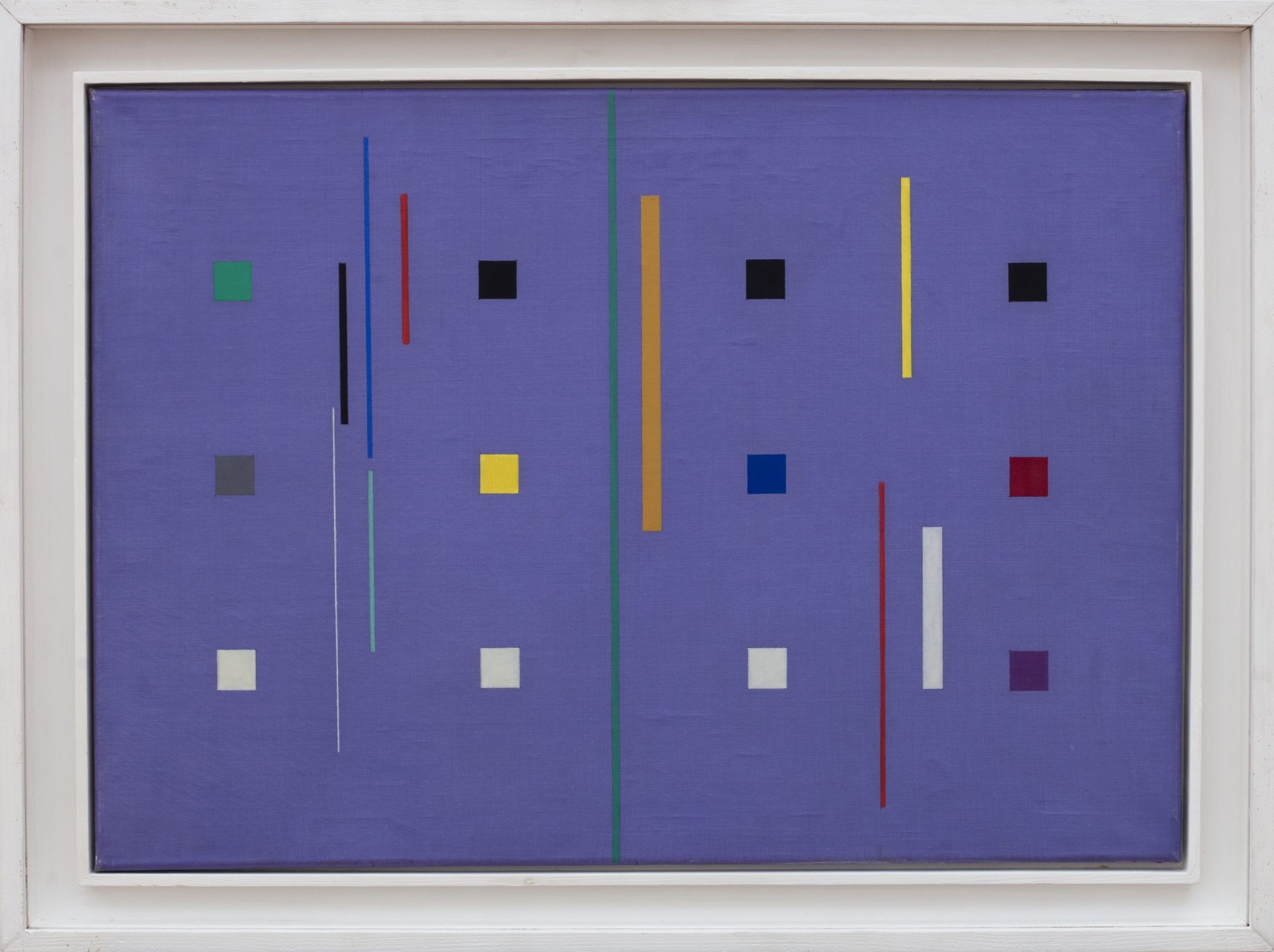 Friedrich Vordemberge-Gildewarts „Composition Nr. 189“ von 1952 Foto: Jörg Heieck