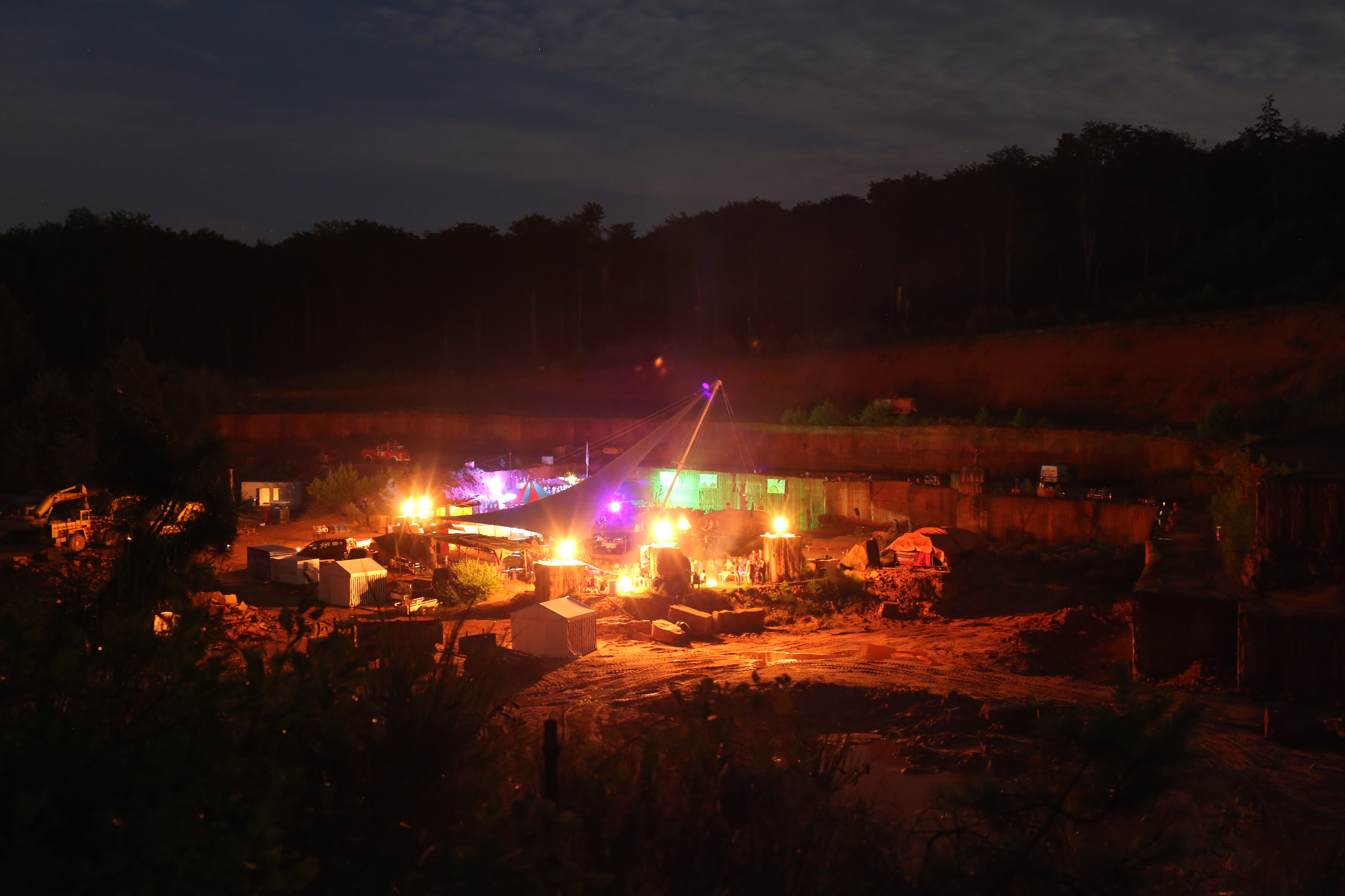 Musik, Bewegung und Festivalatmosphäre in freier Natur: „Kulnatur“ im Schweinstal Foto: PS