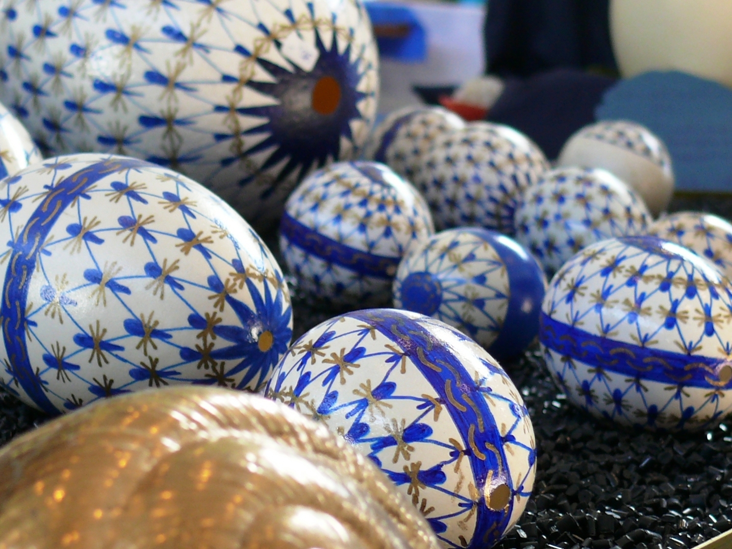 Ostereier bemalen ist die Ostertradition schlechthin.