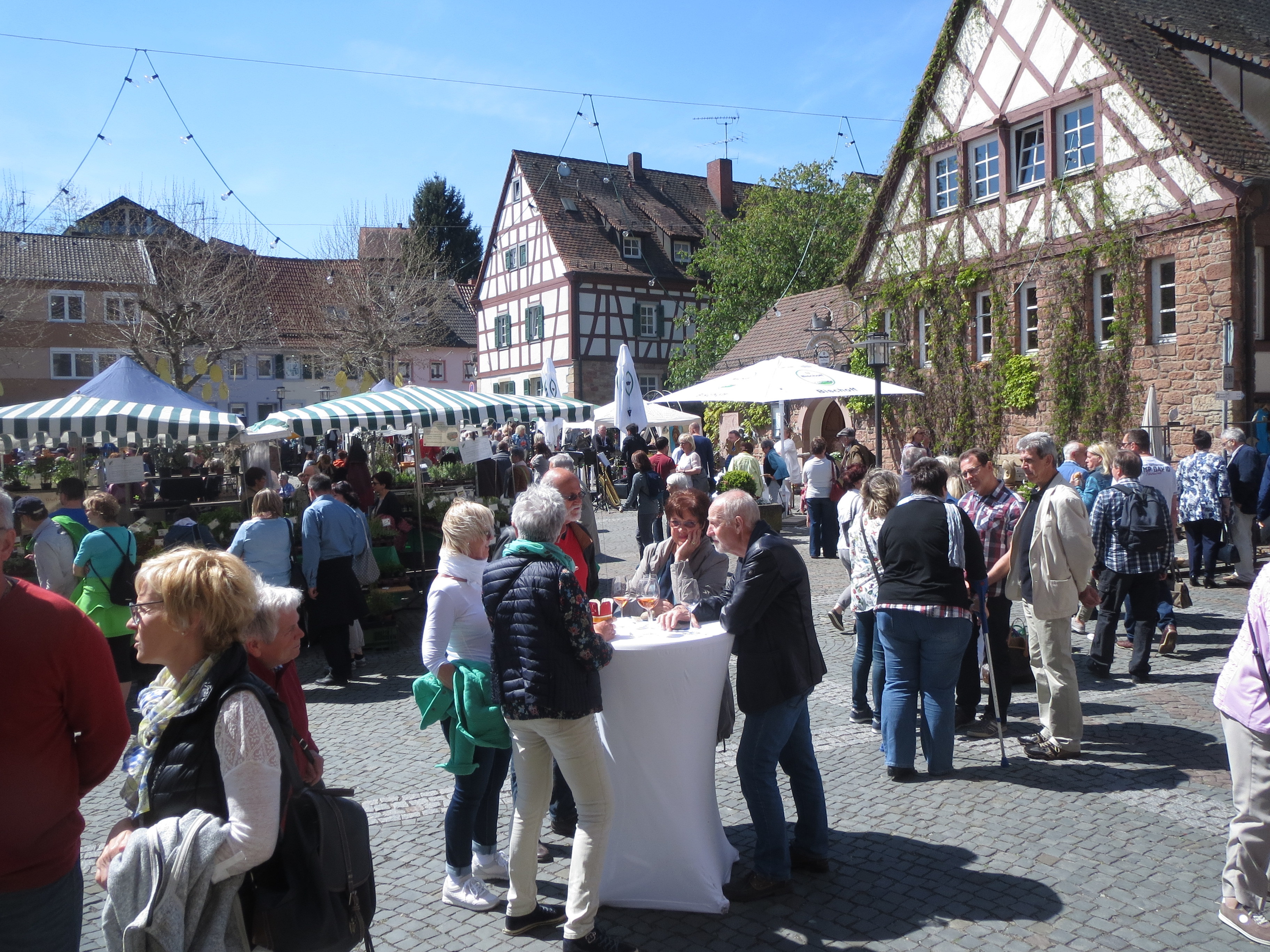 Auch in diesem Jahr werden wieder zahlreiche Besucher zum Gartenmarkt in Otterberg erwartet Foto: PS