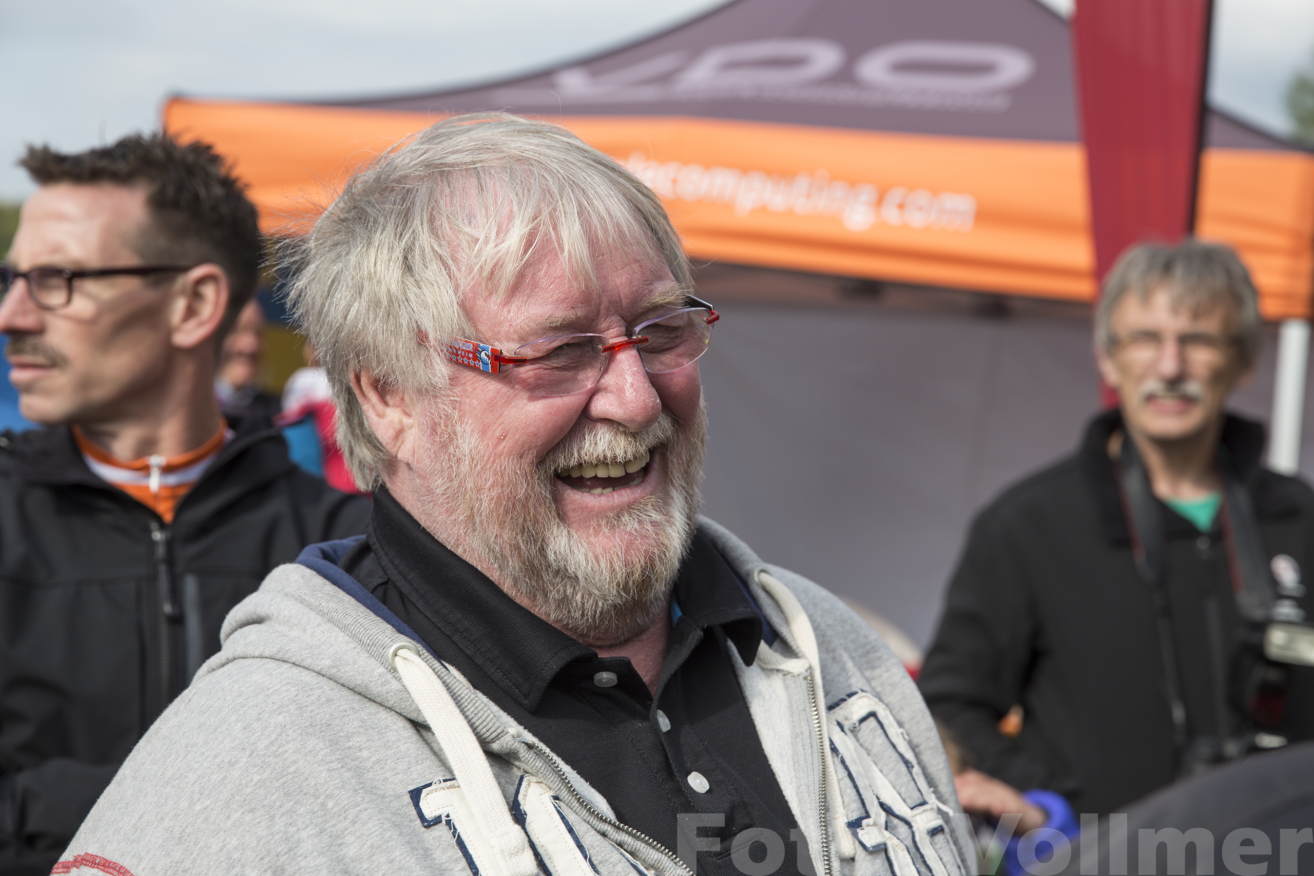 Udo Scholz als Moderator in Schopp bei der World Klapp 2016