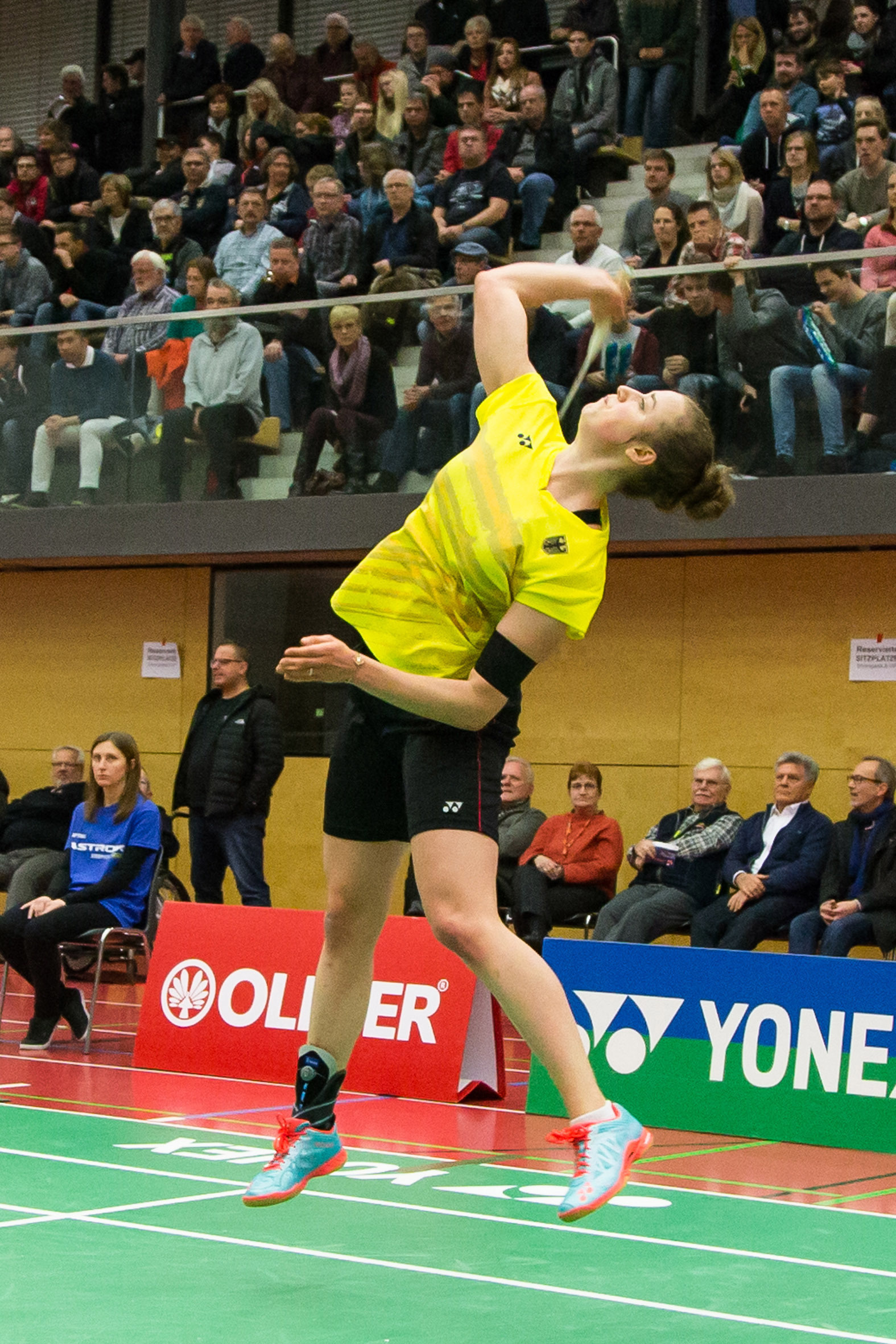 Judith Petrikowski tritt beim Damendoppel an