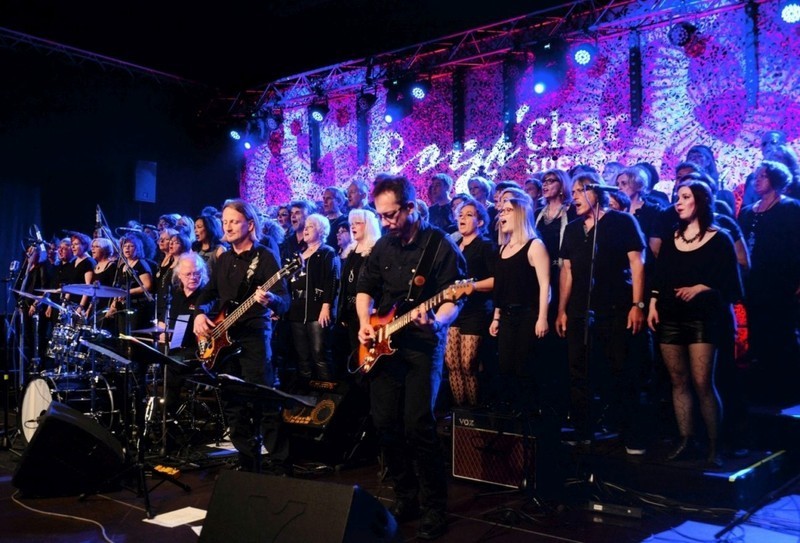 Am 11. Mai in Halle 101: Der RockChor Speyer.