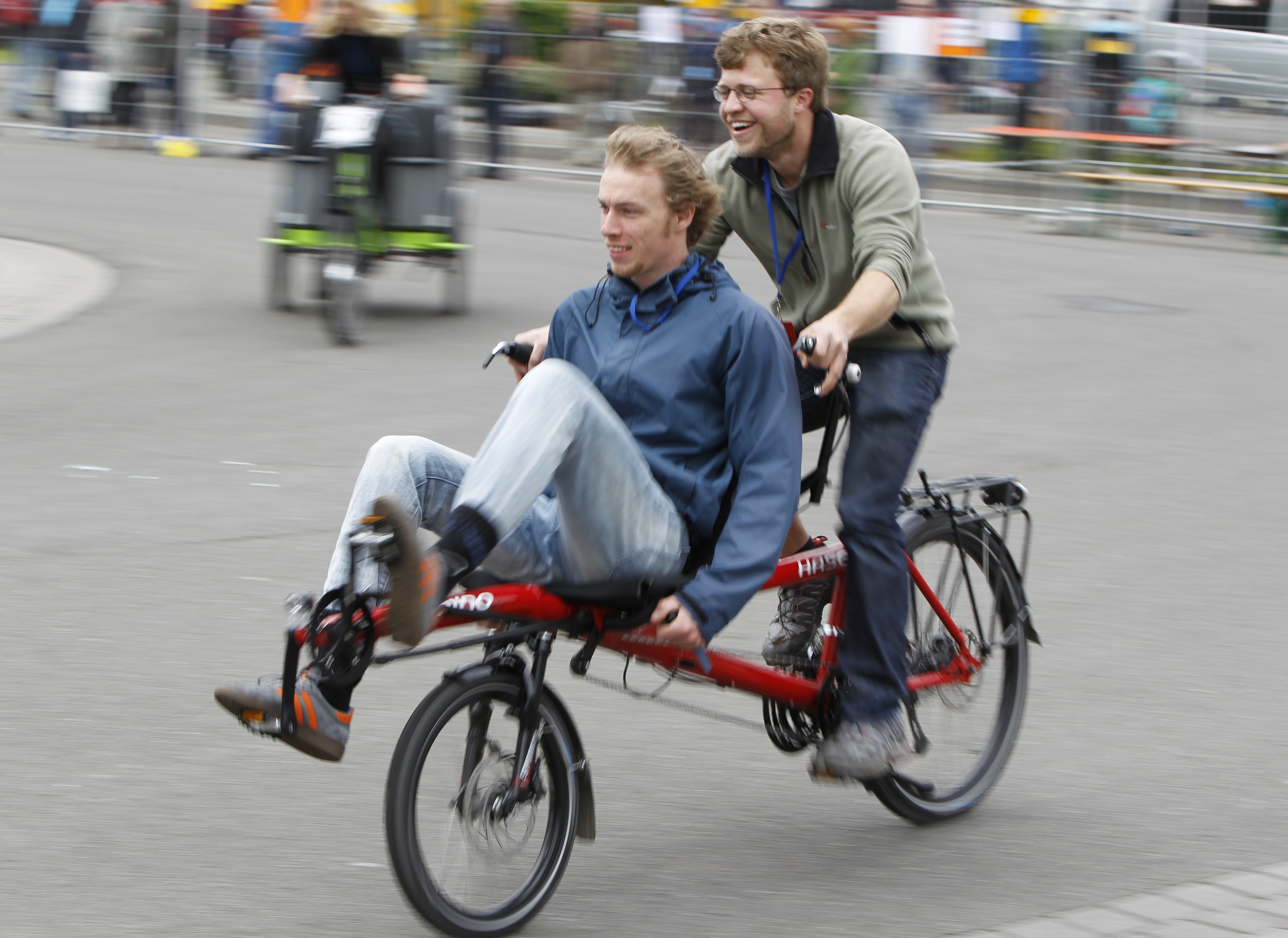 Die Testparcours sind das Highlight der Spezi.