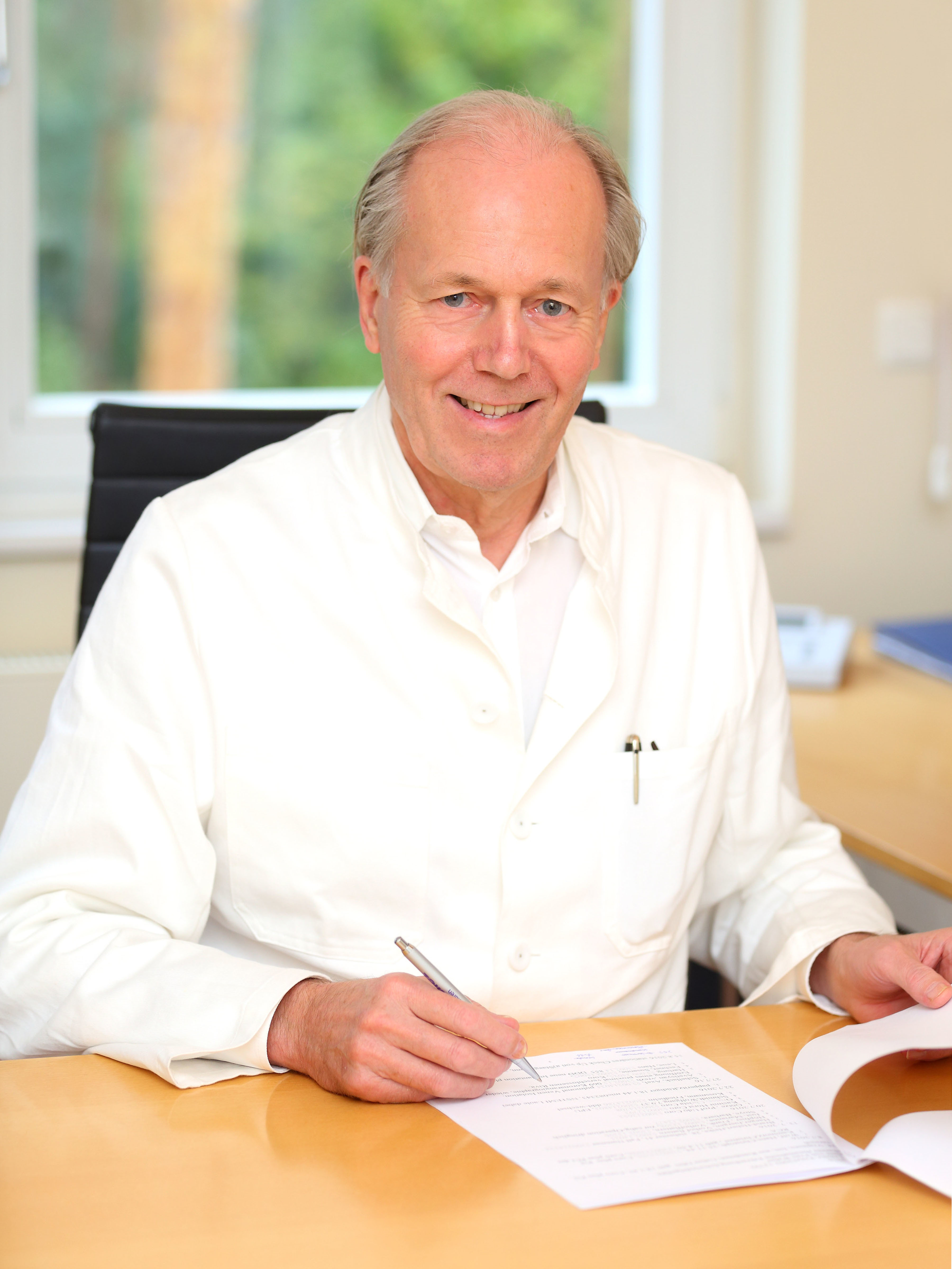 Prof. Dr. med. Dietrich Andresen, Vorstandsvorsitzender der Deutschen Herzstiftung Kardiologe, evangelisches Hubertus-Krankenhaus in Berlin.