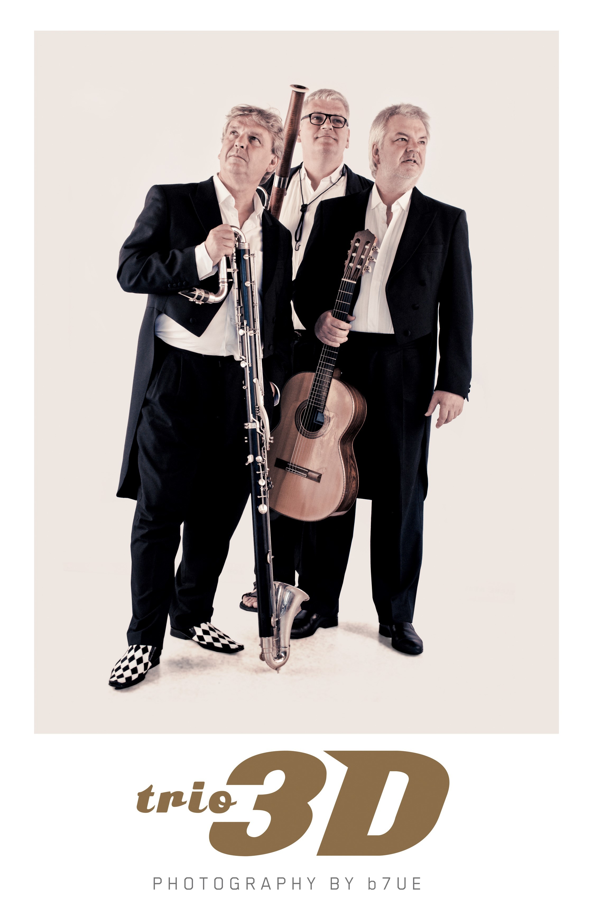 Das Trio 3 D gastiert in der Villa Wieser in Herxheim.