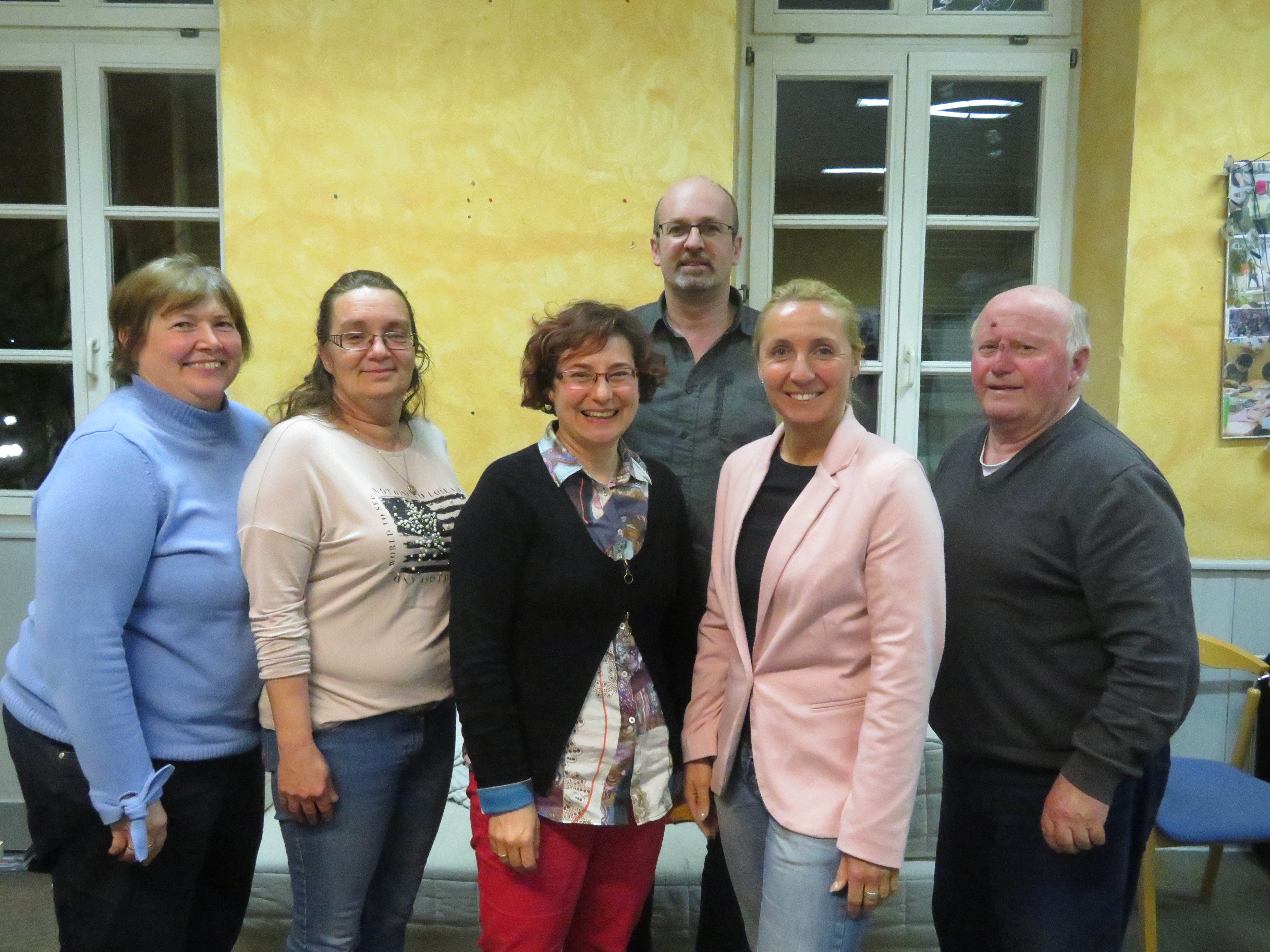 Der neue Vorstand des Kreisjungendrings (von links): Manuela Müller, Anja Wieck, Petra Ludwig, Stefan Kögel, Petra Hutera und Werner Wissmann.