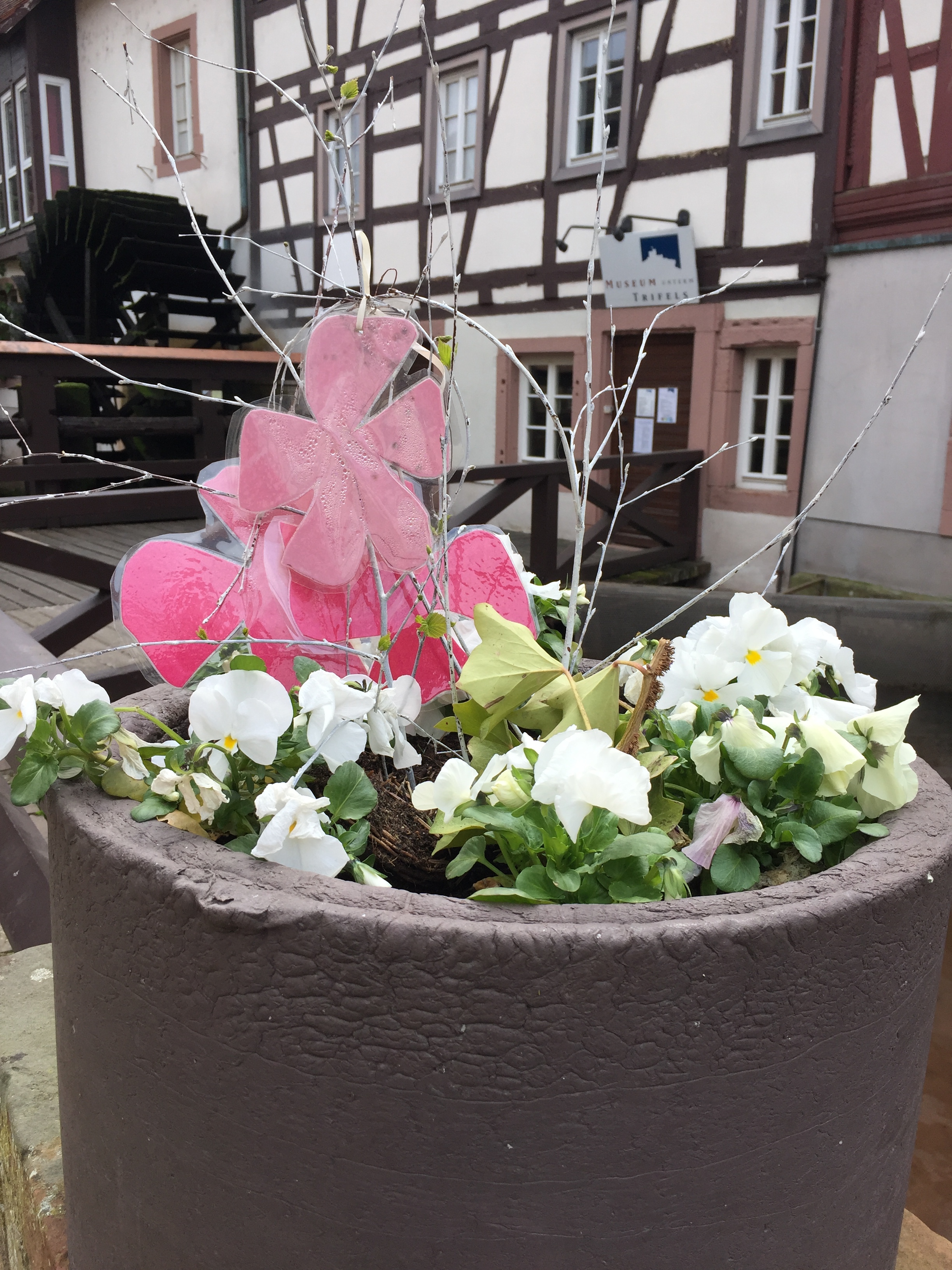 Der Eingang zum Museum.