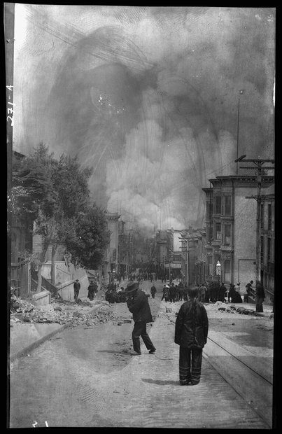 Arnold Genthe, San Francisco, April 18, 1906