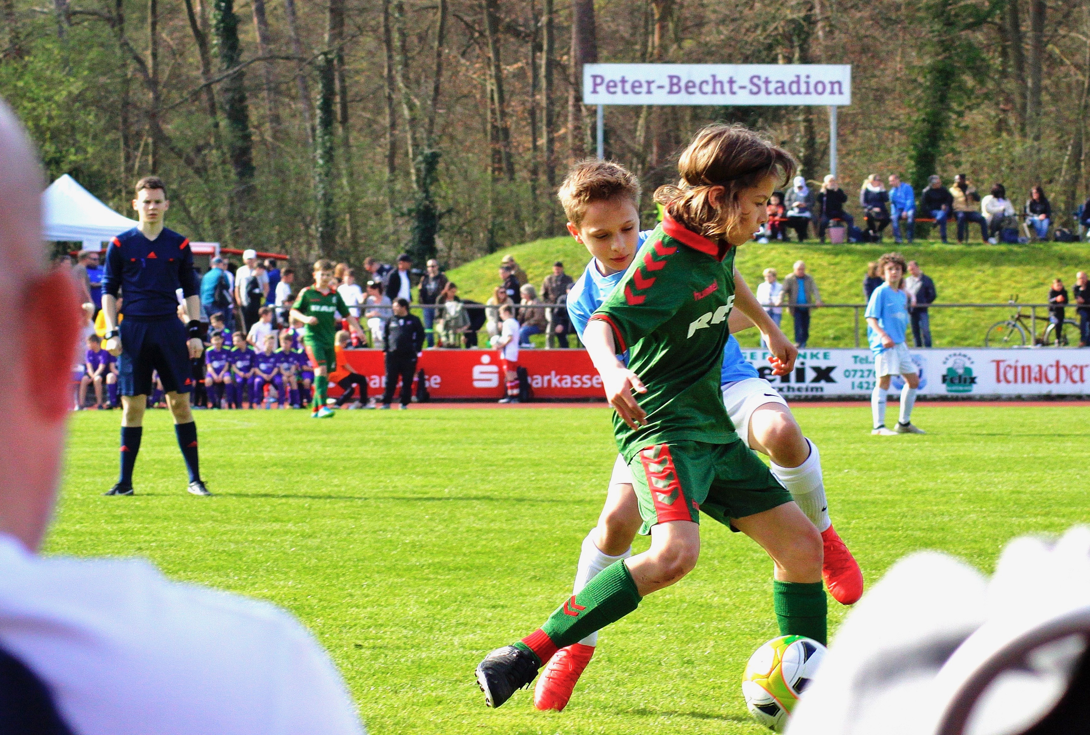 Im Peter-Becht-Stadion Rülzheim findet am Sonntag das U12-Turnier statt.