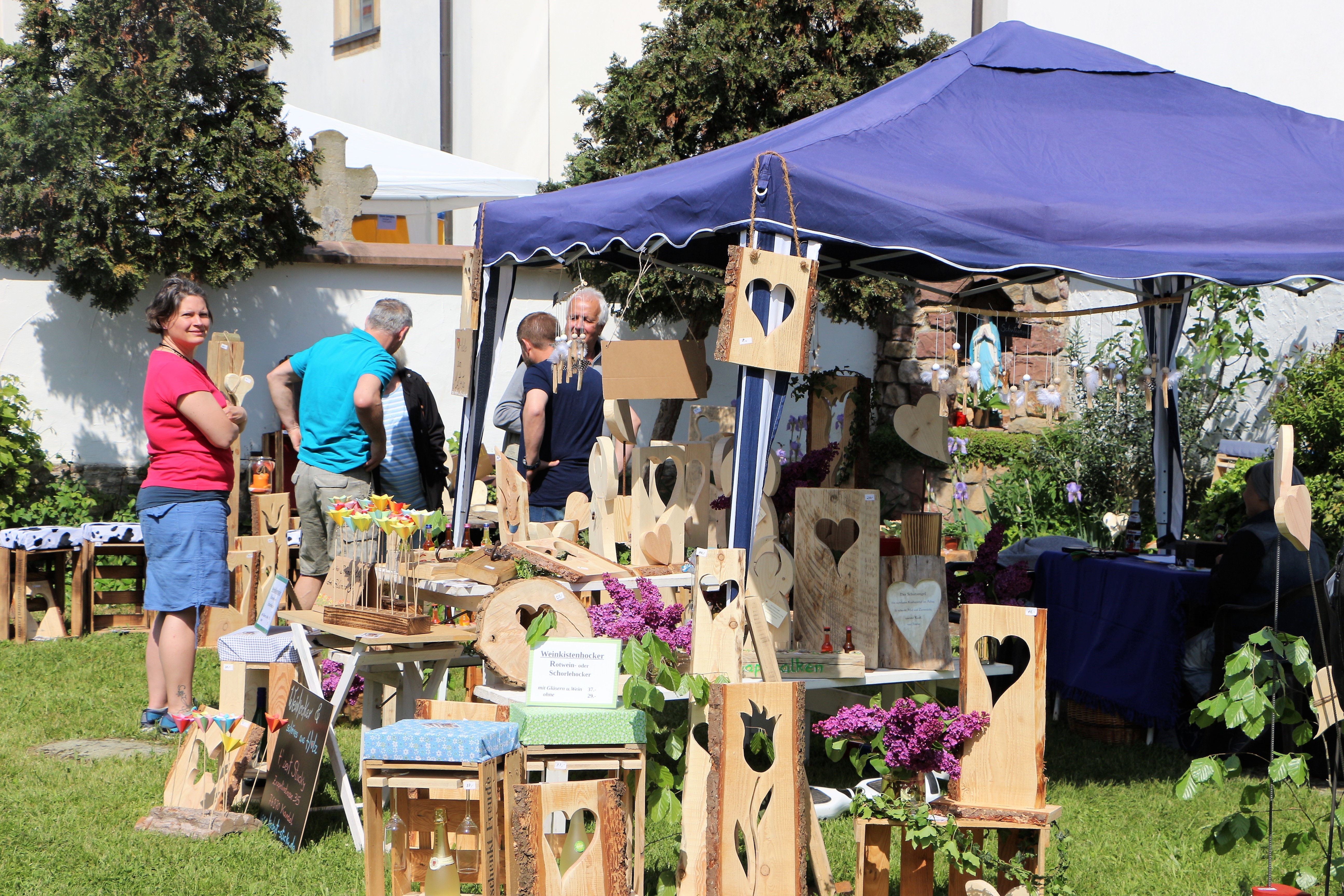 Am Sonntag, 5. Mai, gibt es in Rheinzabern Schönes zu erwerben. Der Kirchenbauverein lädt zum 15. Kunsthandwerkermarkt.