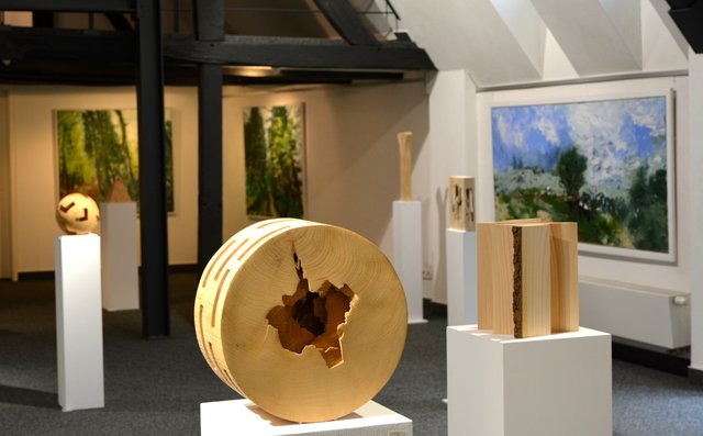 Bilder von Gabriele Goerke, Objekte von Joseph Stephan Wurmer | Foto: A. Abt