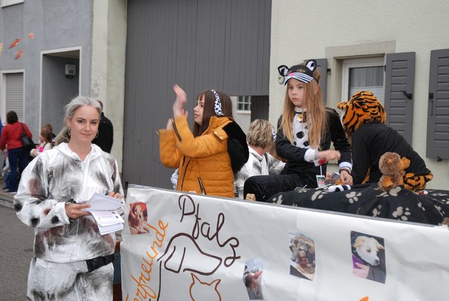 Die Tierfreunde Pfalz begeisterten mit ihren pfiffigen Tierkostümen. | Foto: Pacher